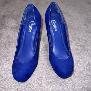 Candie's Vibrant Blue Heels